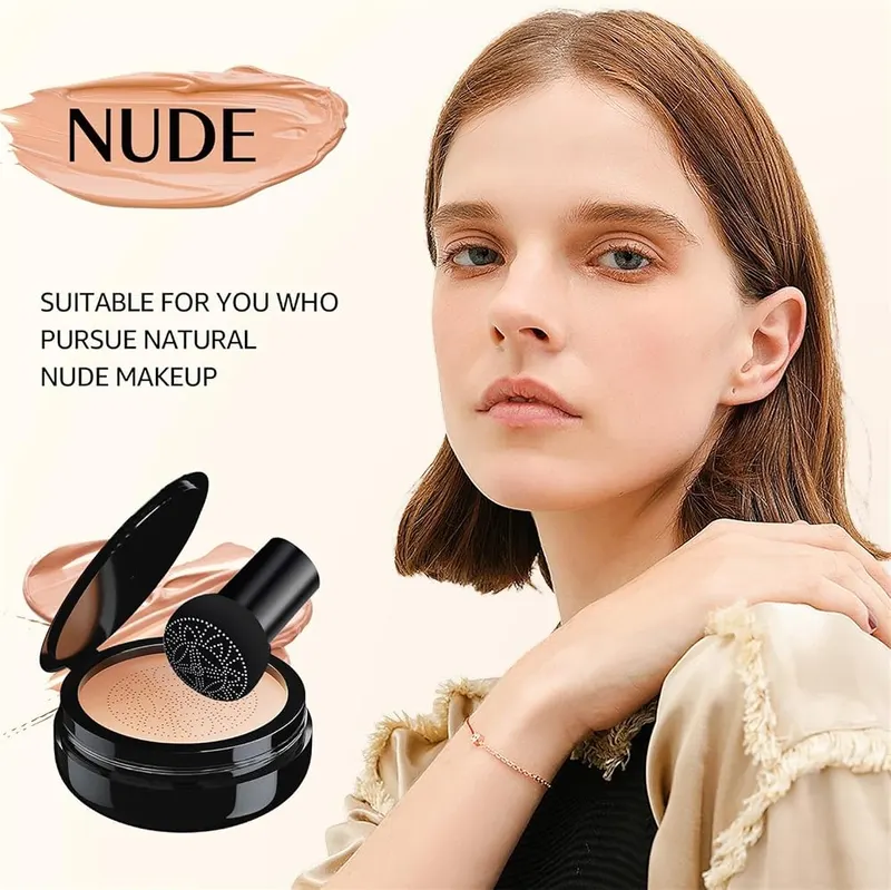 OETUIOW Cushion Foundation Concealer Full Coverage CC – Concealer and CC cream in one