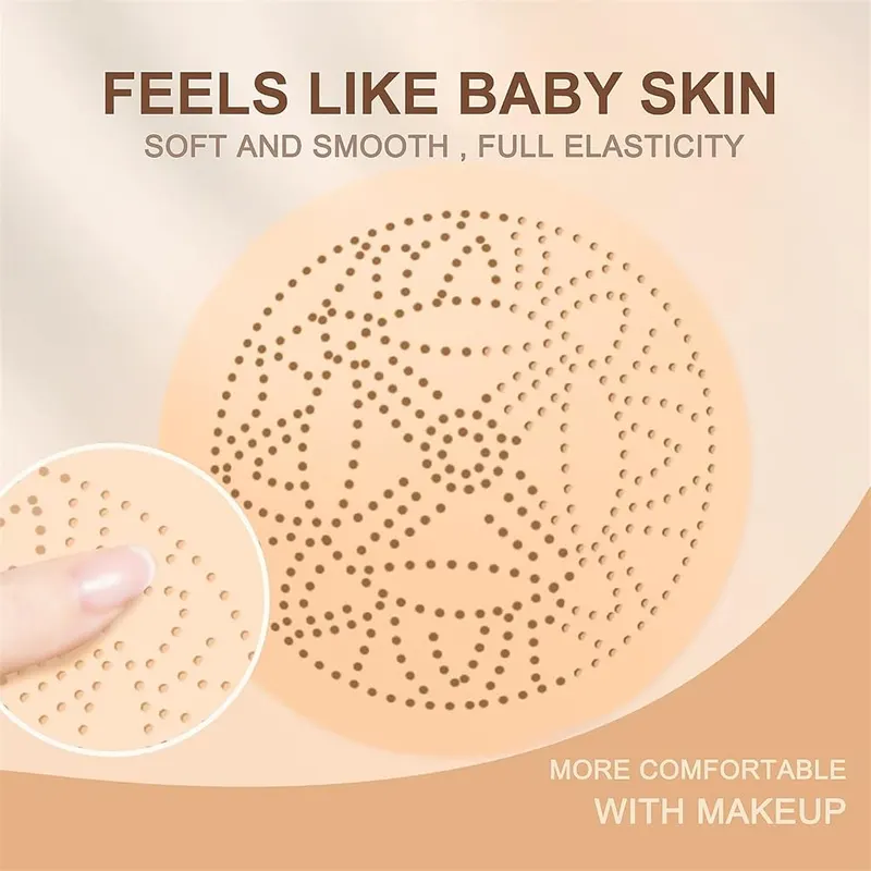 OETUIOW Cushion Foundation Concealer Full Coverage CC – product photo 9 of 9