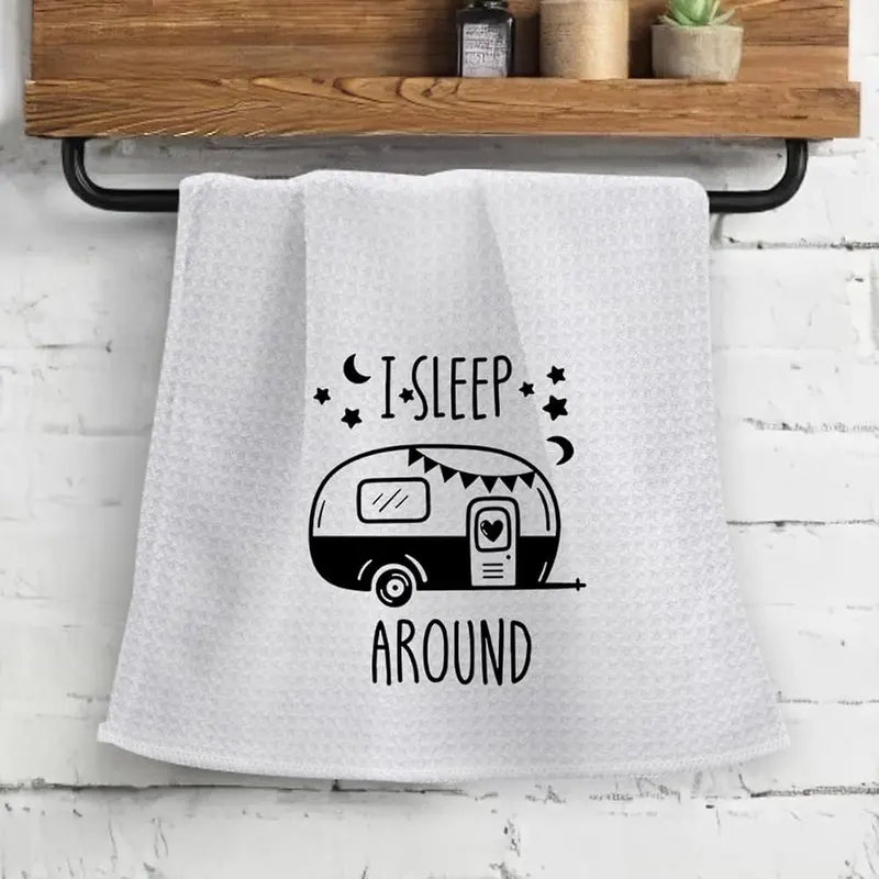 OHSUL I Sleep Around Funny Camping Highly – Size