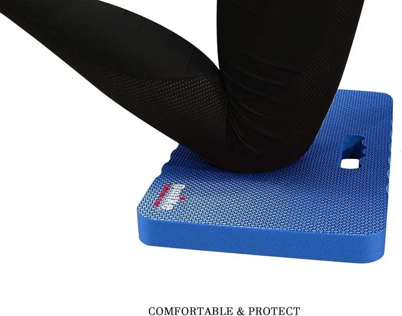 Omixe Comfy Extra Large Thick Waterproof Gardening – LIGHTWEIGHT & PORTABLE—The garden kneeling pad is very