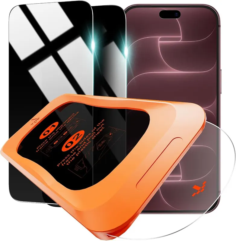 OMOTON Privacy Screen Protector 9H+