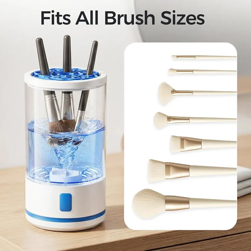 Orabal Electric Makeup Brush Cleaner – Convenient type c charging port