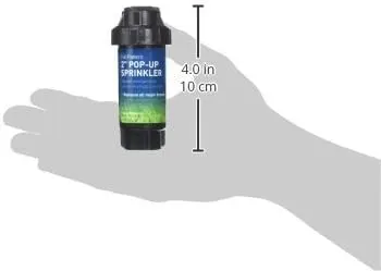 Orbit 54326 2″ Pop-Up Spray Head Sprinkler – Standard-size nozzle with slimmer body for easy installation