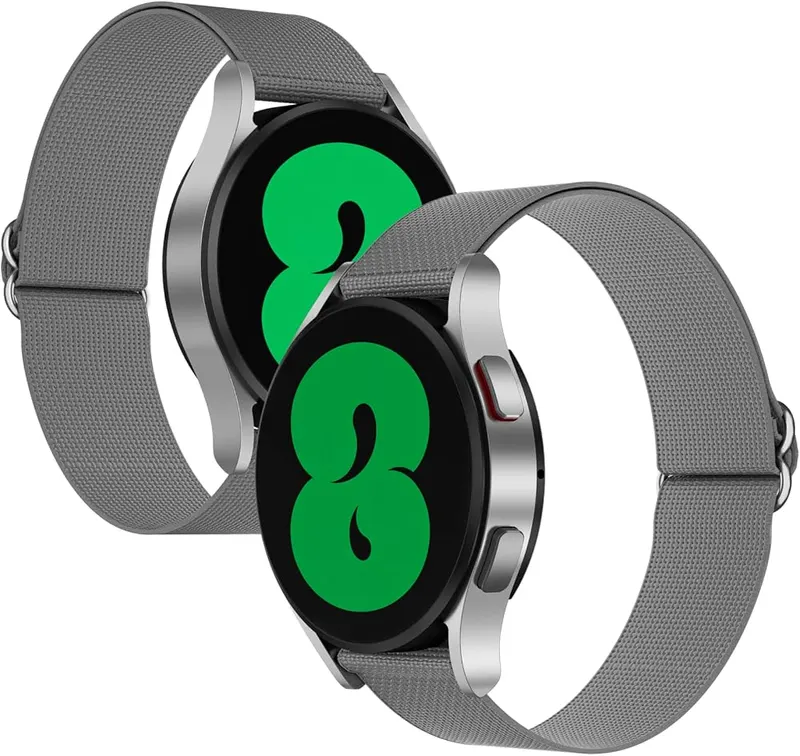 ORIbox 22mm Watch Bands Compatible in Nylon gray