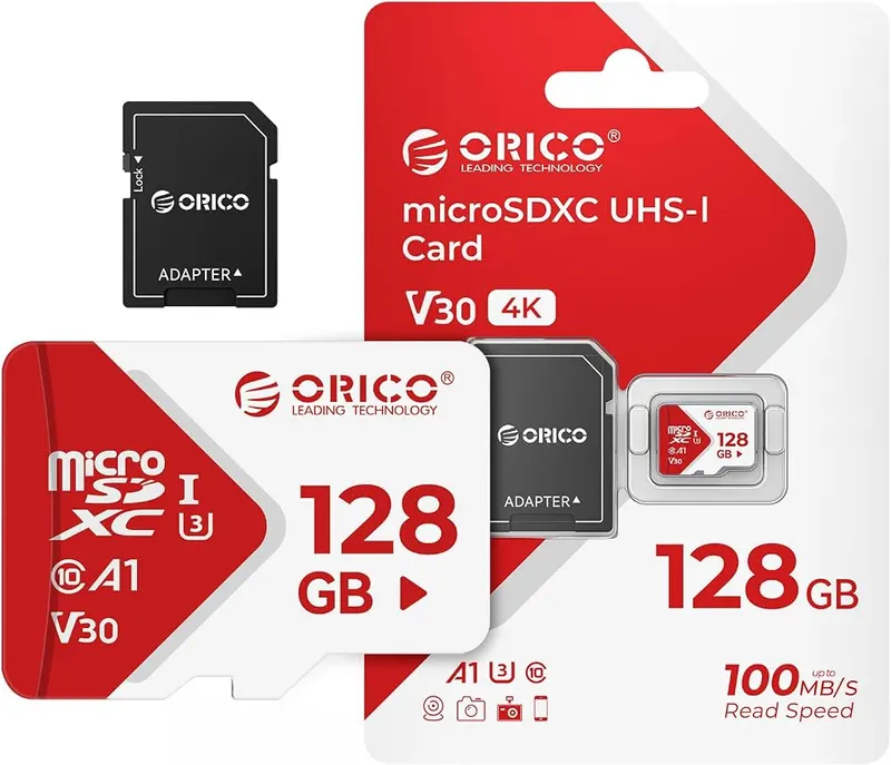ORICO 128GB SDXC TF Card – For drones, action cams and phones