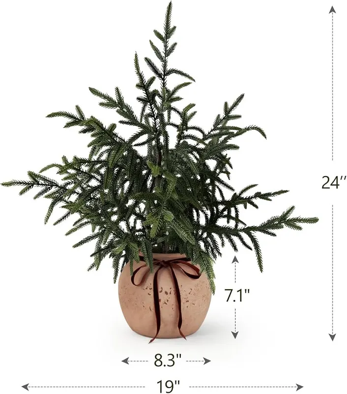 ORIENTAL CHERRY Christmas Decorations – Compact two foot tabletop size