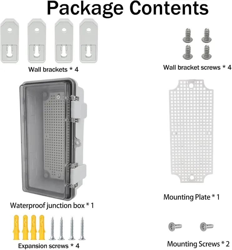 Otdorpatio Junction Box 200x100x70mm Transparent – product photo 7 of 7