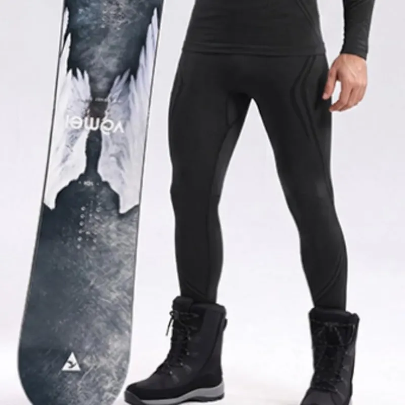 OTSANT Mens Thermal Base Layer Pants Winter – Designed for ski and snowboard gear