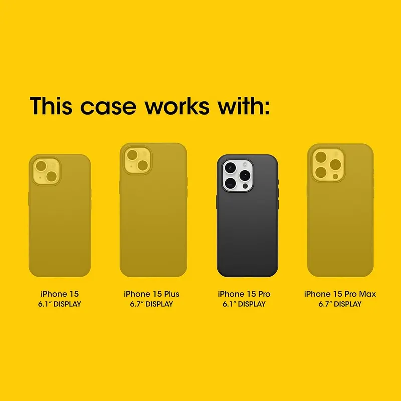 OtterBox iPhone 15 Pro Clear/Glitter – Perfect Fit for iPhone 15 Pro