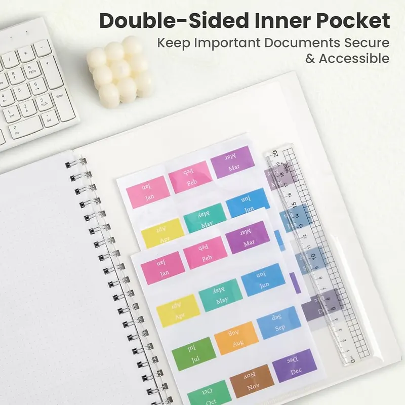 Oucaru Academic Planner 2026-2027 Weekly & Monthly – Thick eighty gsm bleed resistant paper