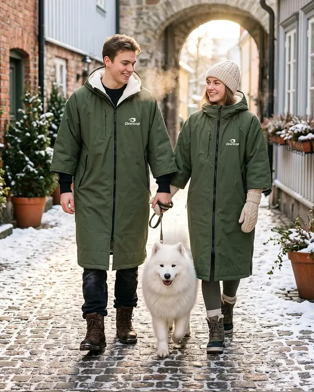 Owntop Swim Parka Windproof Surf Coat – product photo 8 of 9