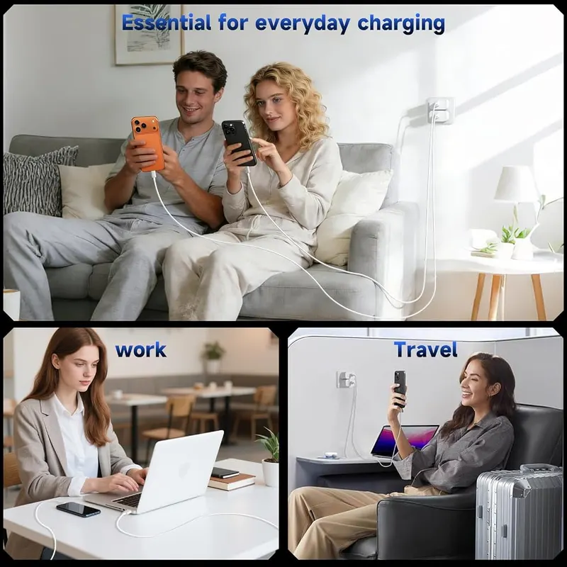 Oxivane iPhone Charger Fast Charging 20W 3-Pack – product photo 4 of 7