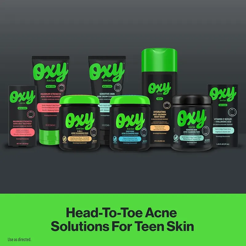 Oxy Deep Pore Acne Facial Cleansing Pads – product photo 8 of 9