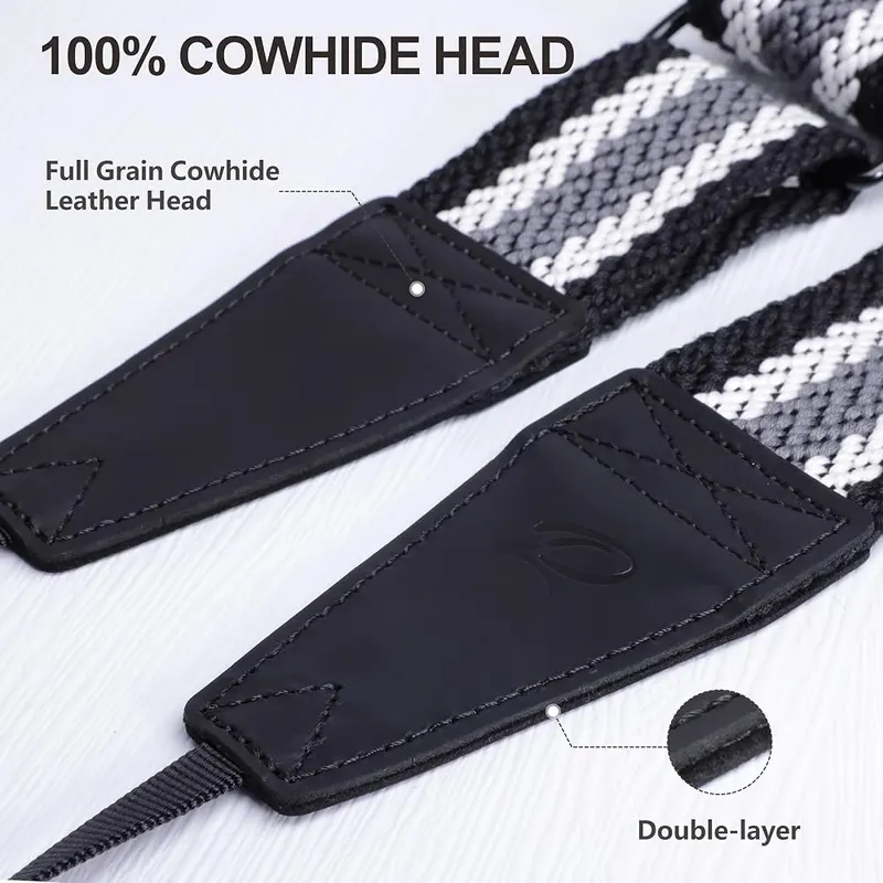 Padwa Lifestyle Extra Long Adjustable Camera Strap – Safe and Durable