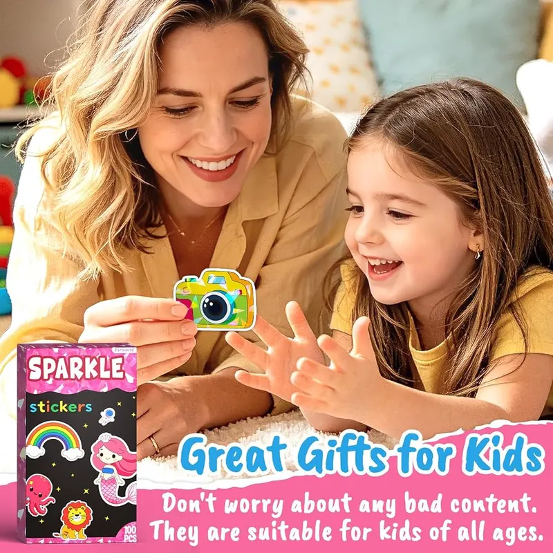 Partywind Sparkly Glitter Sticker Pack – product photo 8 of 8