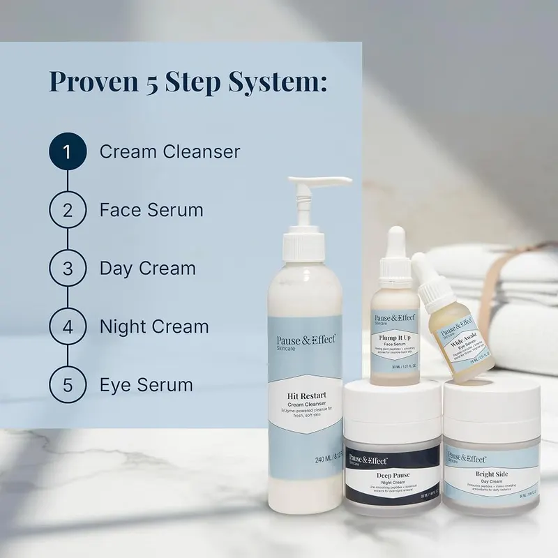 Pause & Effect Gentle Enzyme Face Cleanser – Proudly made in the USA