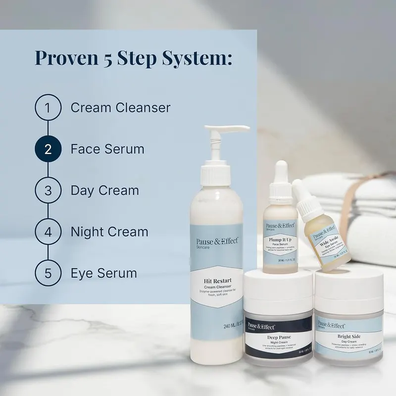 Pause & Effect Niacinamide and Hyaluronic Acid Face – Made in the USA