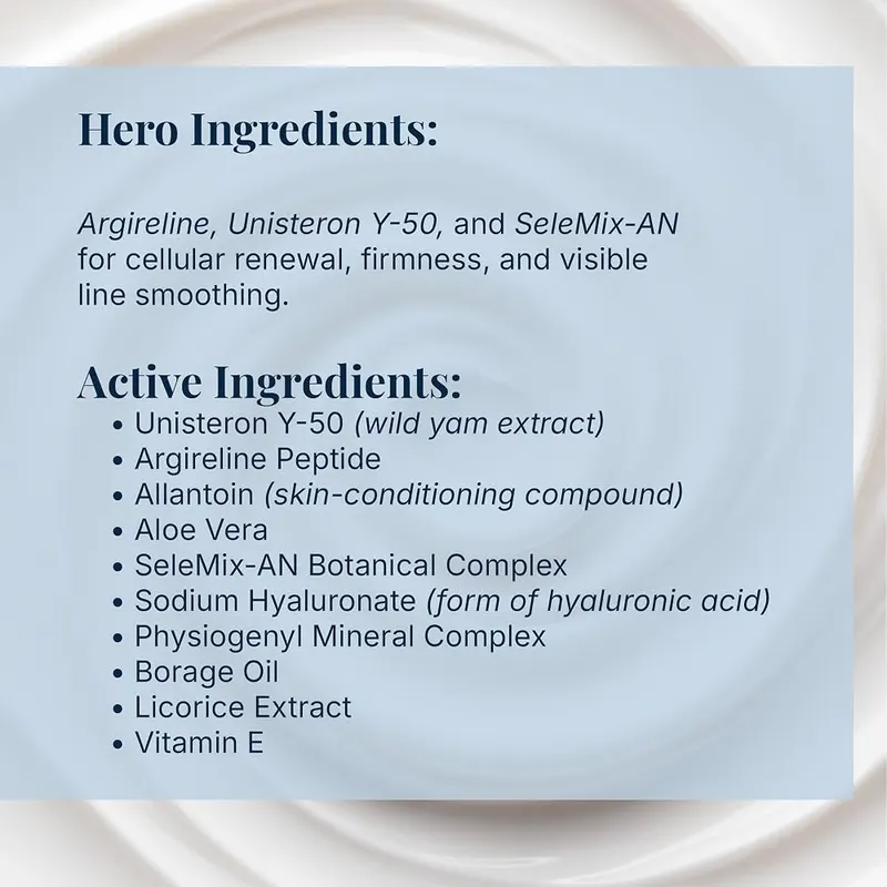 Pause & Effect Peptide Night Cream – Botanicals to calm daily irritation