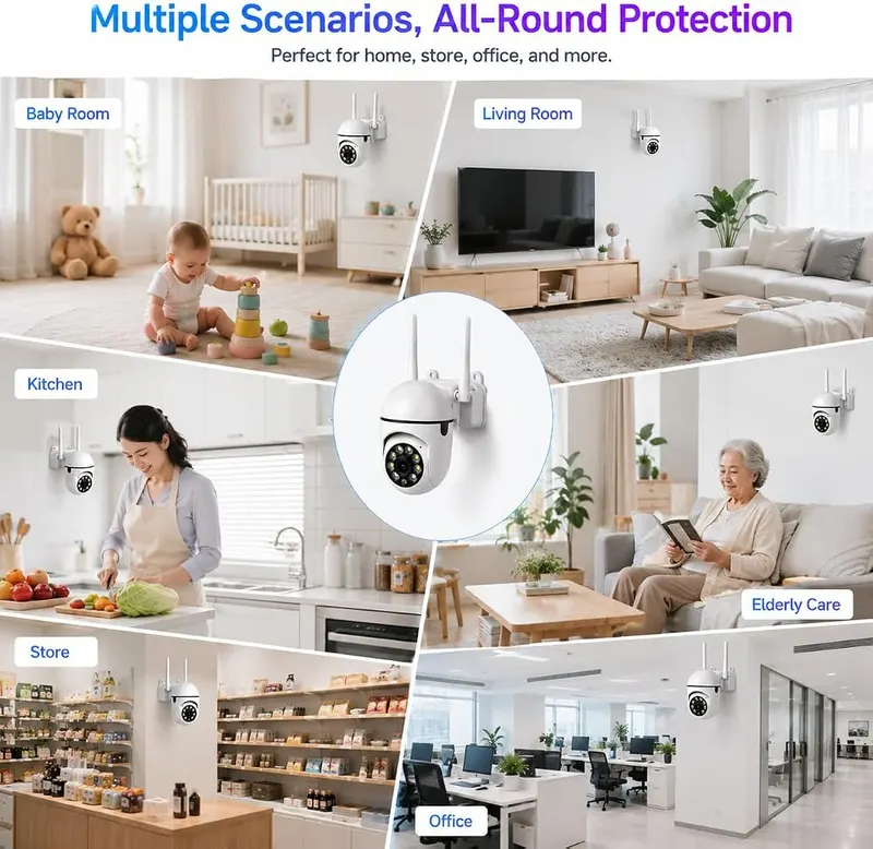 PBSEV Security Camera Indoor 1080P Wired – product photo 9 of 9
