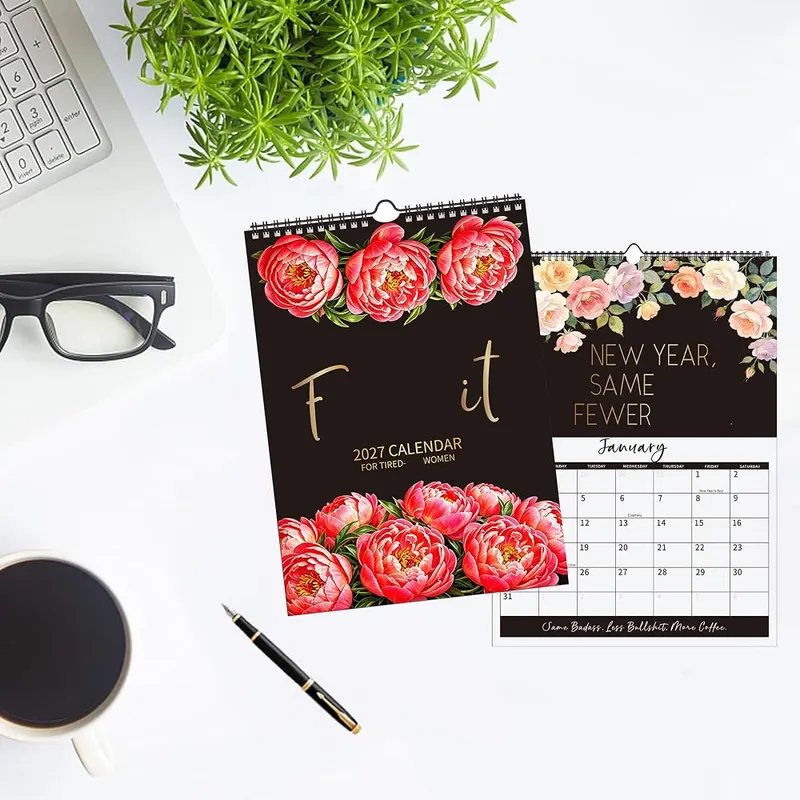 PCTC 2027 ”F” Calendar – Twelve months of unfiltered humorous quotes
