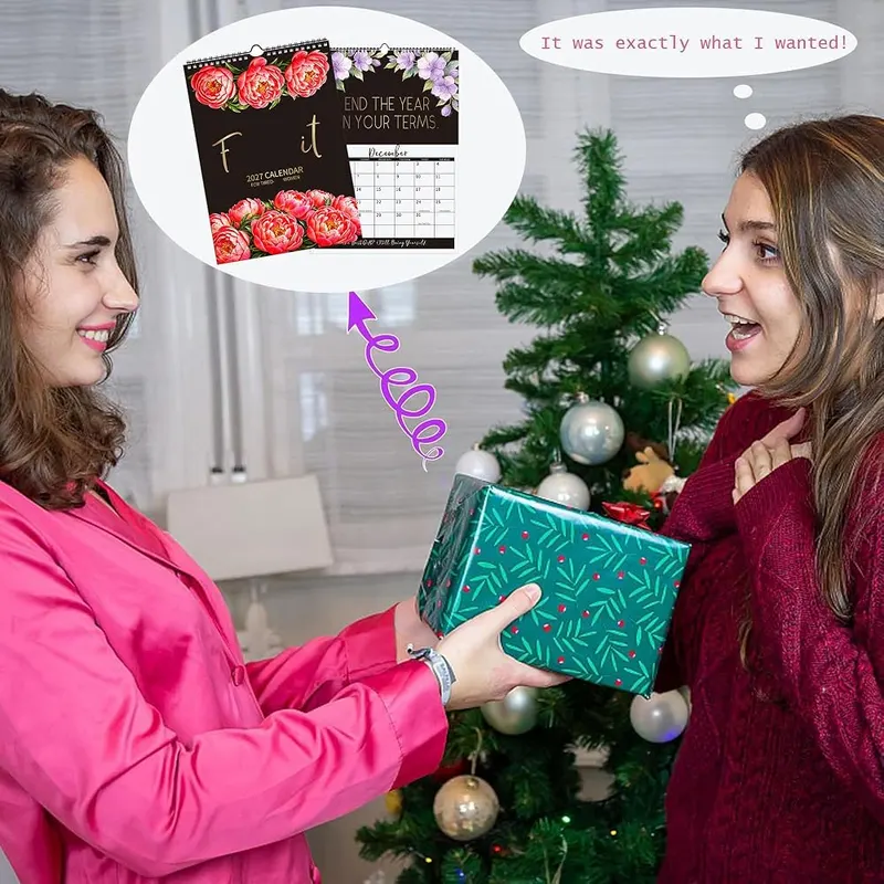 PCTC 2027 ”F” Calendar – Great gag gift for tired women