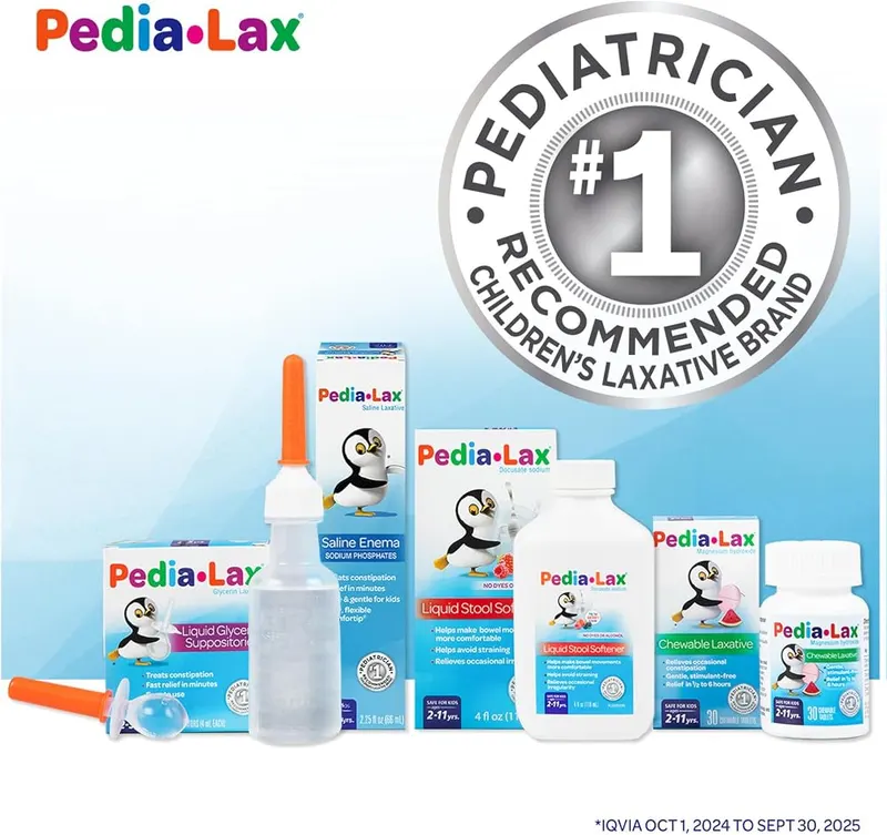 Pedia-Lax Liquid Stool Softener – FSA- and HSA-eligible product in the U