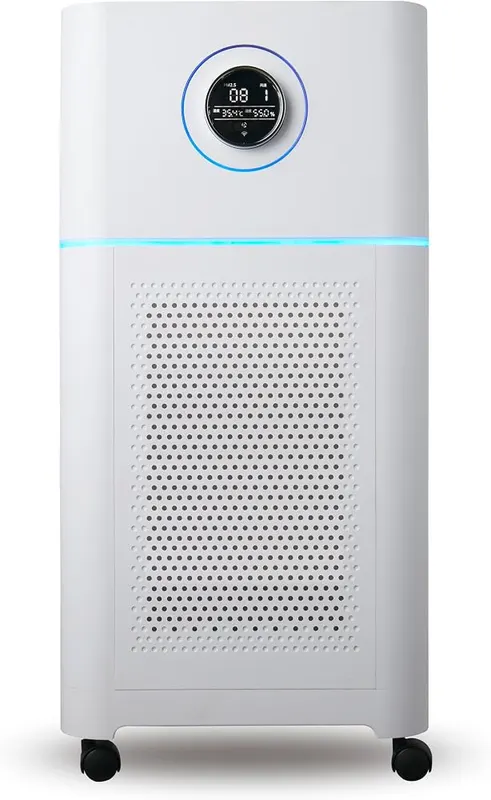 PEIKETAO Large Air Purifier in White