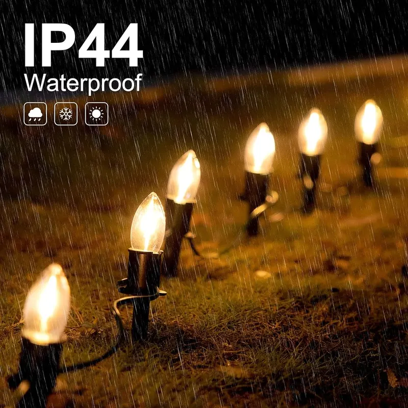 PerPaiMe C9 Christmas Pathway Lights Outdoor – product photo 9 of 9