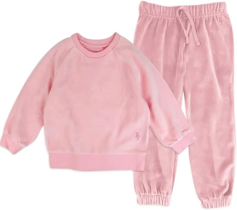 Pet Passion Cooper II Velour Sweatsuit in Pink