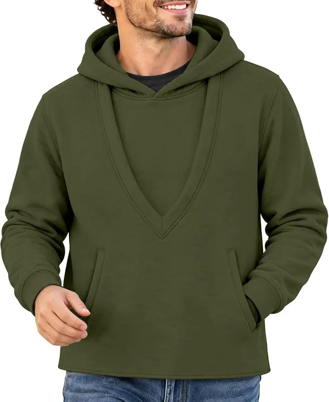 Pet Pouch Hoodies Army Green in Army Green