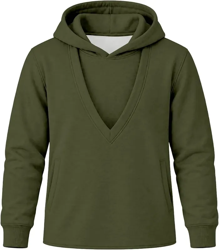 Pet Pouch Hoodies Army Green – product photo 7 of 7