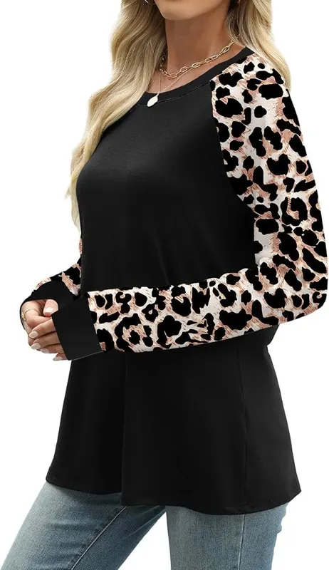 PETYCZEN Long Sleeve Shirts – Flattering relaxed loose fit silhouette