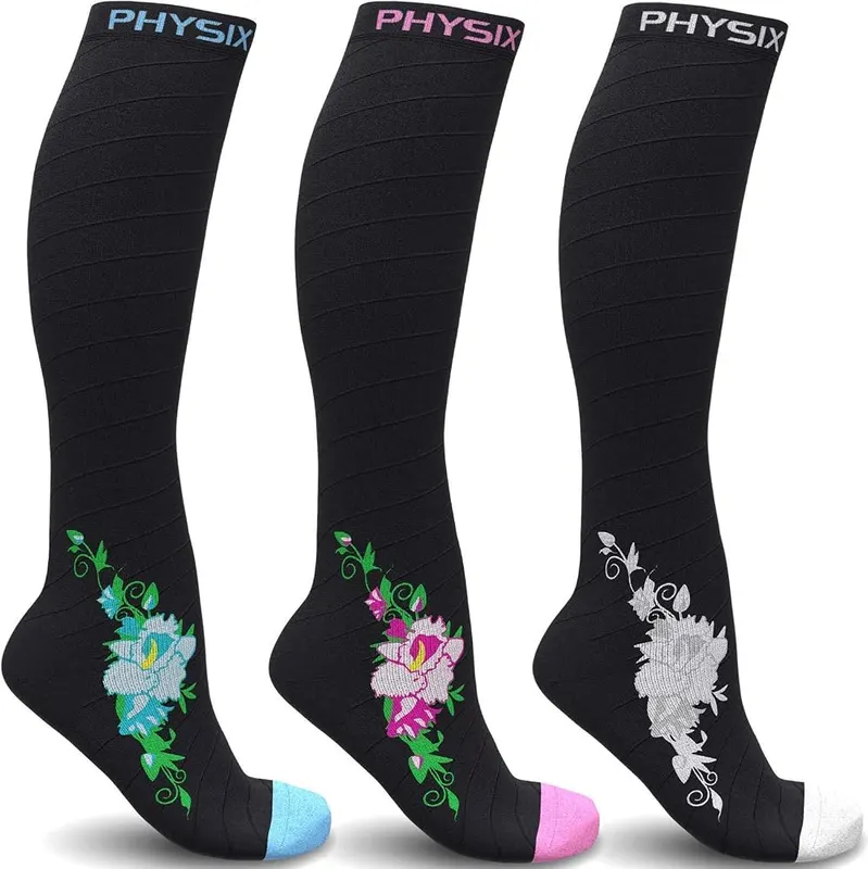 Physix Gear Sport 3 Pairs of Compression Socks