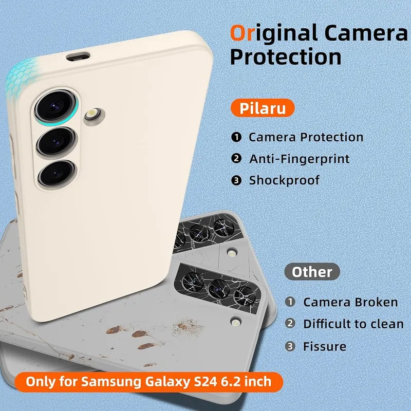 Pilaru for Samsung Galaxy S24 Case – More Durability