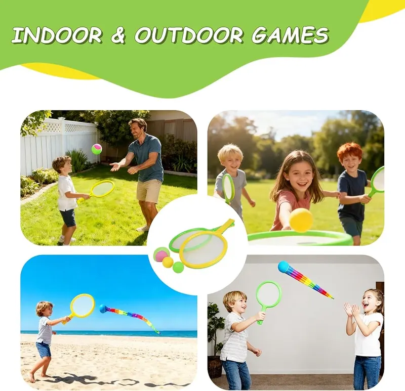 Pluspace Sticky Toss and Catch Ball Game – Versatile for beach, backyard, and pool play