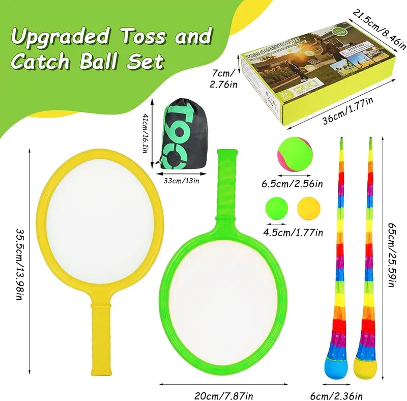 Pluspace Sticky Toss and Catch Ball Game – product photo 8 of 9