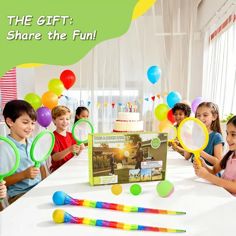 Pluspace Sticky Toss and Catch Ball Game – product photo 9 of 9