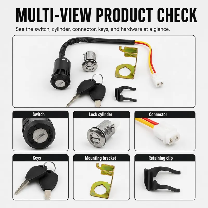 Pmeurr E-Bike Lock Set – Direct Replacement