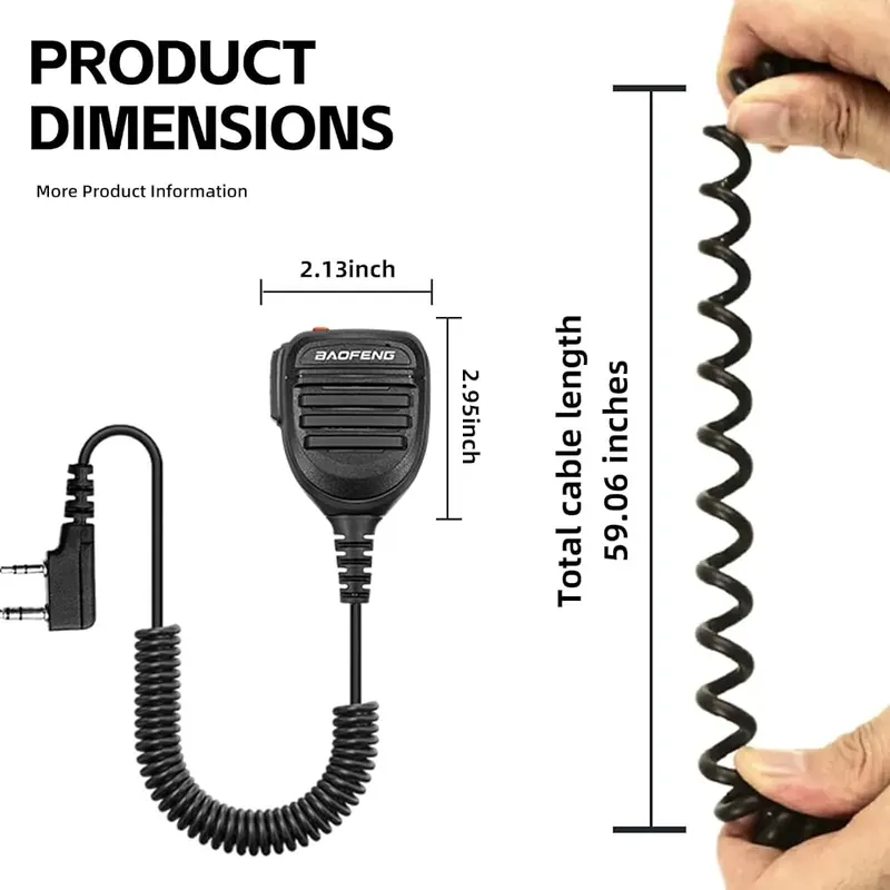 Pofung BAOFENG Microphone – product photo 4 of 7