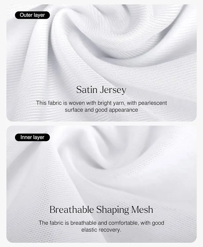 Popilush Shapewear Bodysuits – Removable pads and lift support for bust