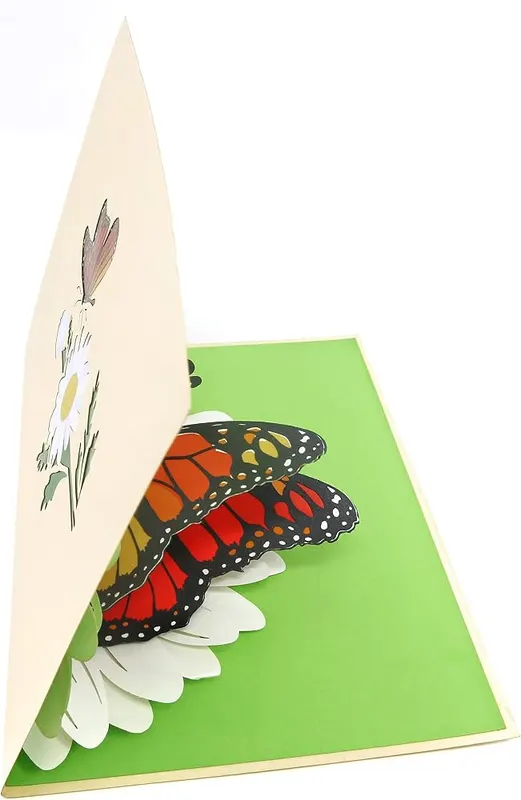 PopLife Monarch Butterfly & Daisy 3D Pop – The Scene