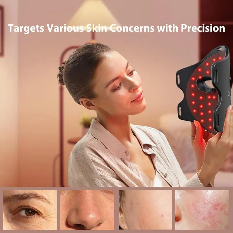 PORTBOR Red Light Therapy – Red, blue and NIR lights