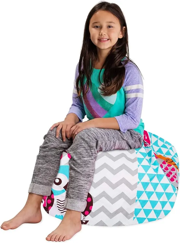 Posh Stuffable Kids Stuffed Animal Storage Bean Bag Medium-27 – Stuffed animal Bean bag solution - creates