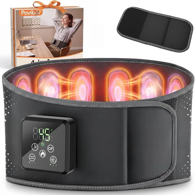 Povibar Portable Heating Pad in Black