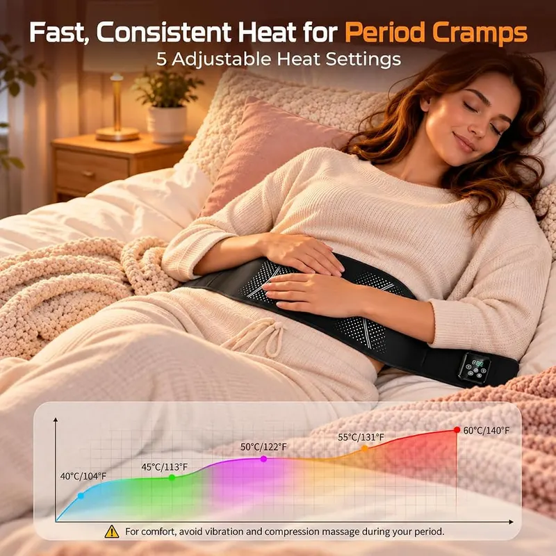 Povibar Portable Heating Pad – Three distinct air compression modes