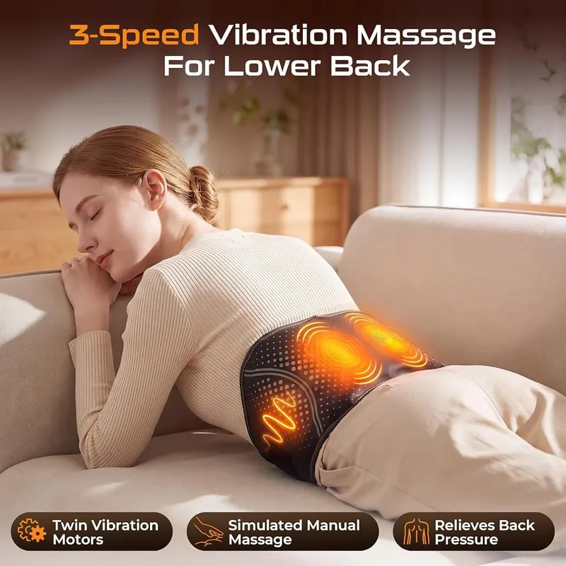Povibar Portable Heating Pad – Five adjustable heat intensity levels