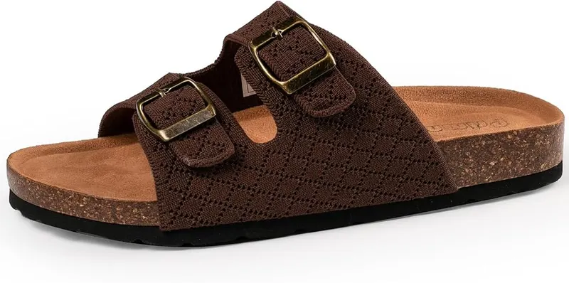 PRIMNICE Cushion Footbed Double Straps Comfort Knitted – product photo 3 of 6