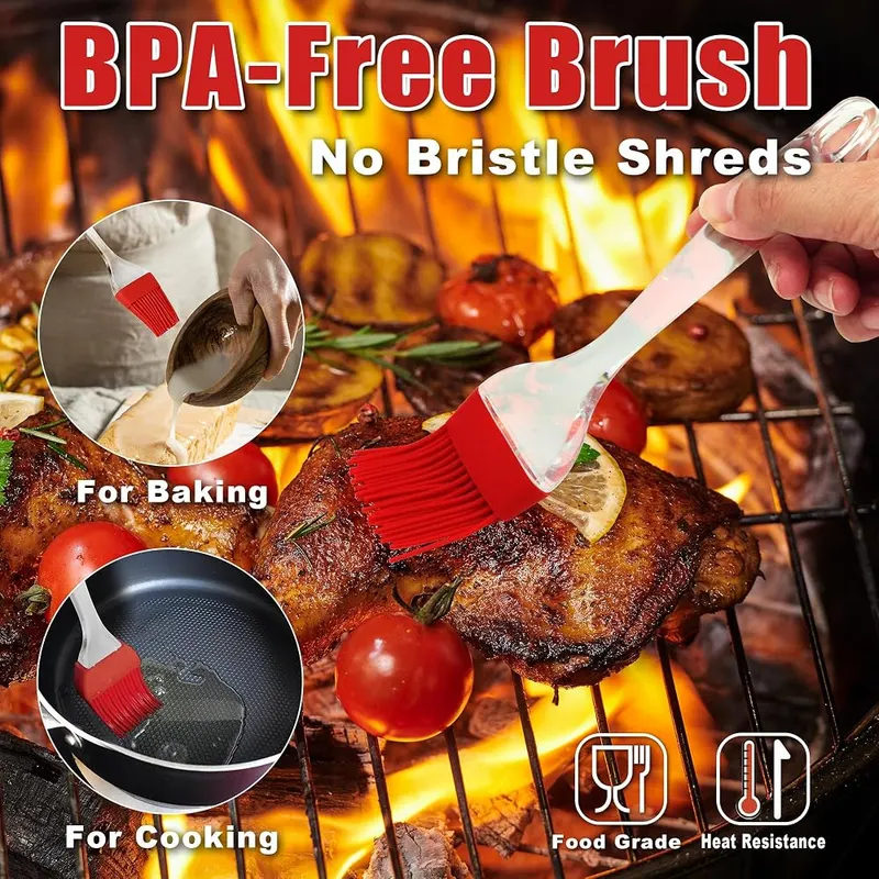 PrinChef Turkey Baster Meat Injector Syringe Kit – One-hand grip design