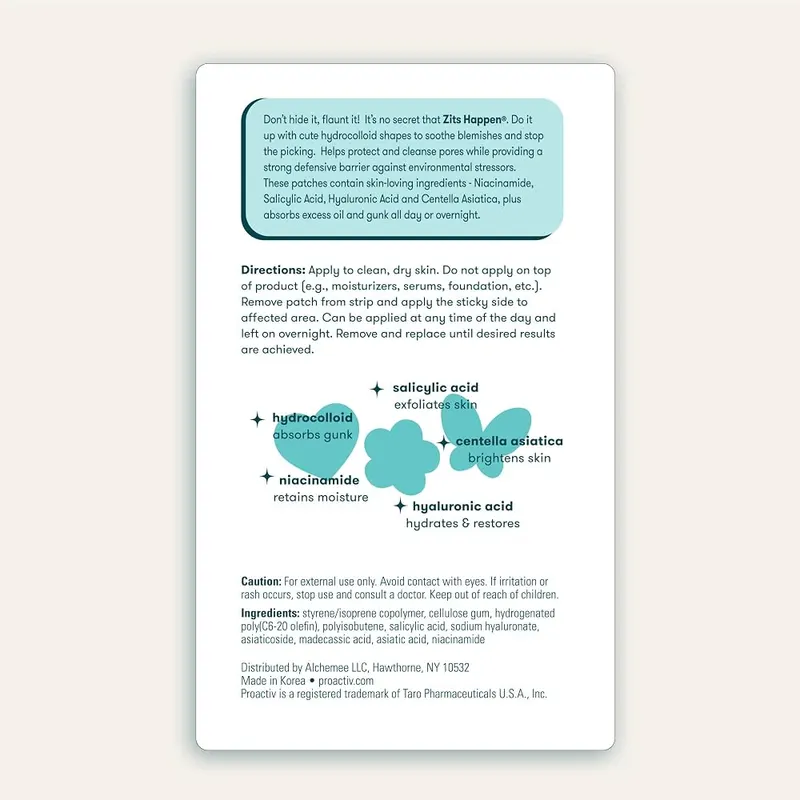 Proactiv Design Patches – Fun & Functional