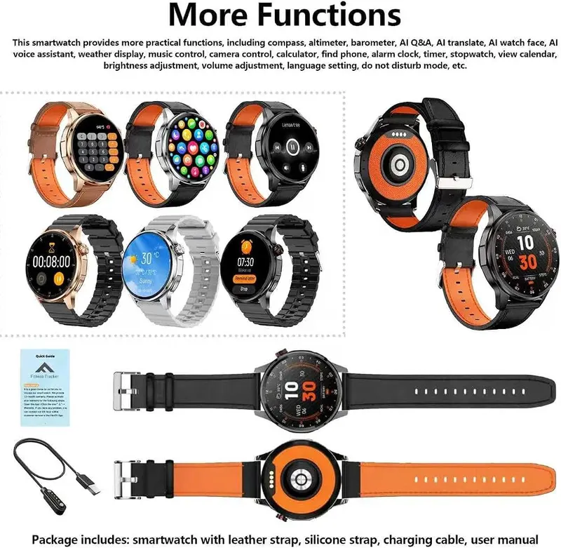PUBU Smart Watch for Men Built-in GPS – product photo 8 of 8